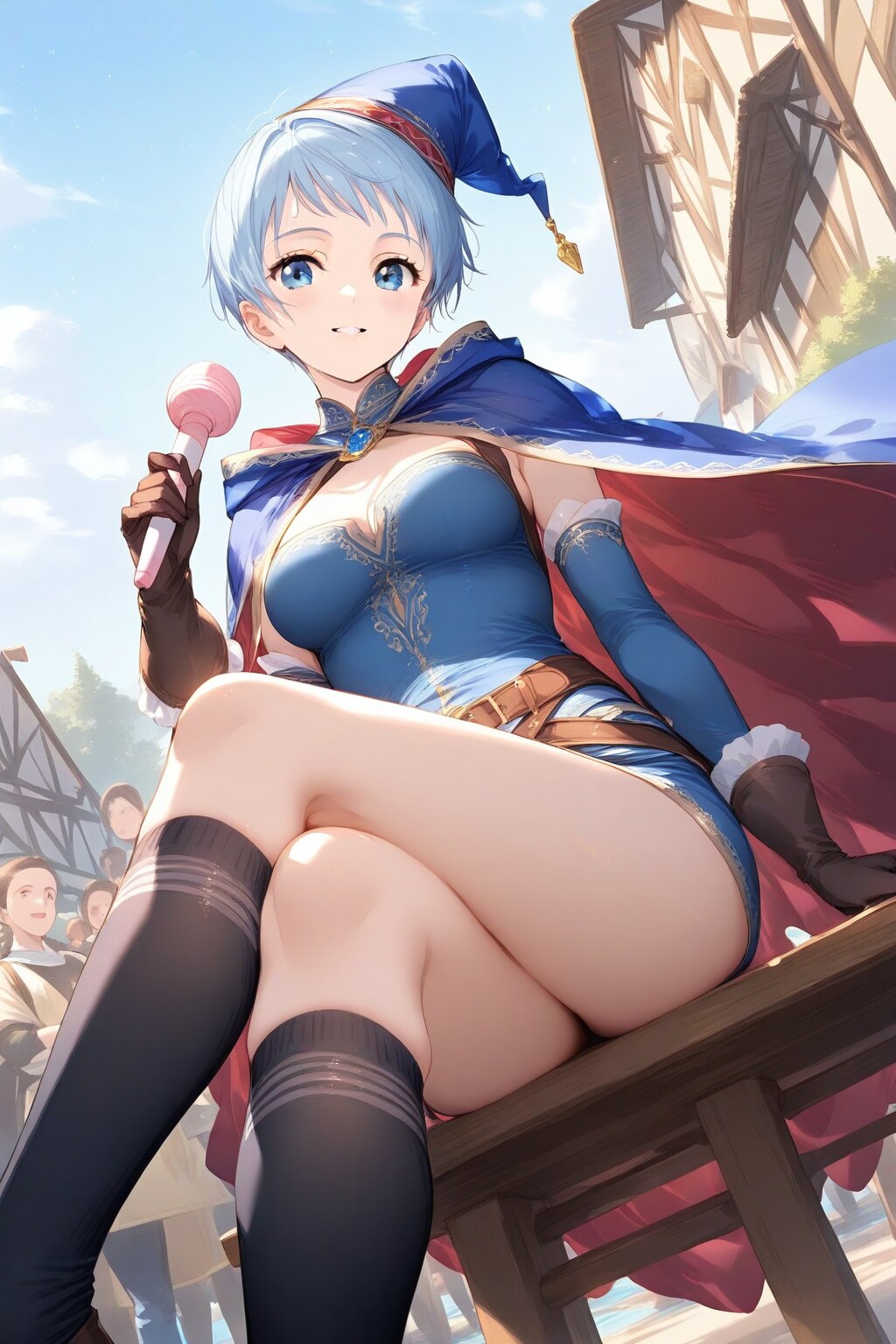 魔法使い、市場へ行く