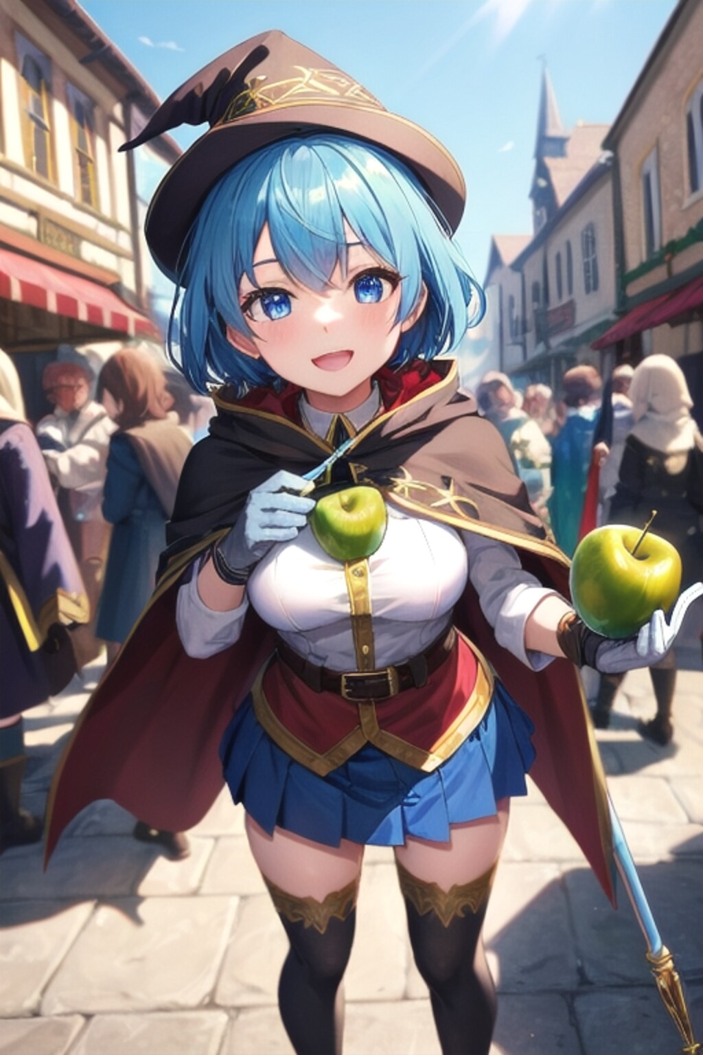 魔法使い、市場へ行く