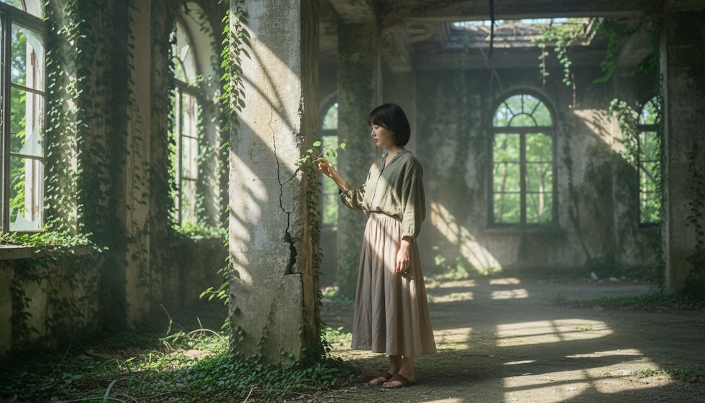 朽ちゆく美しさ、そこに見出す生命