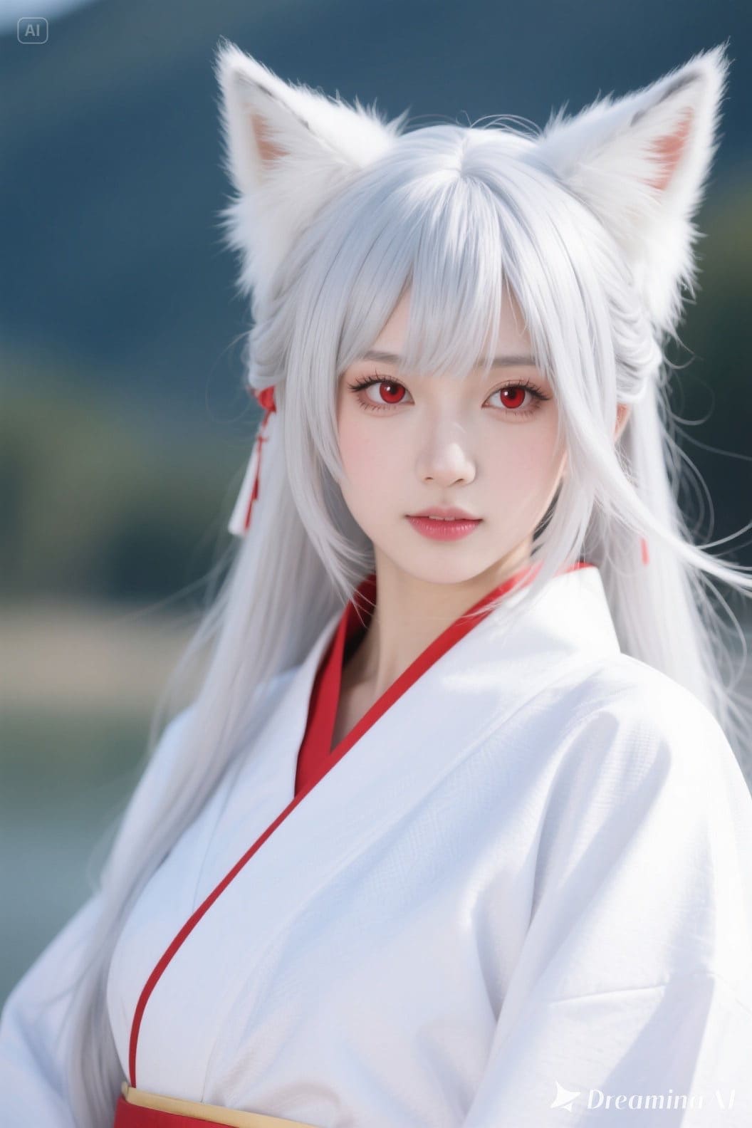 【実写風？】キツネの御神体 | の人気AIイラスト・グラビア