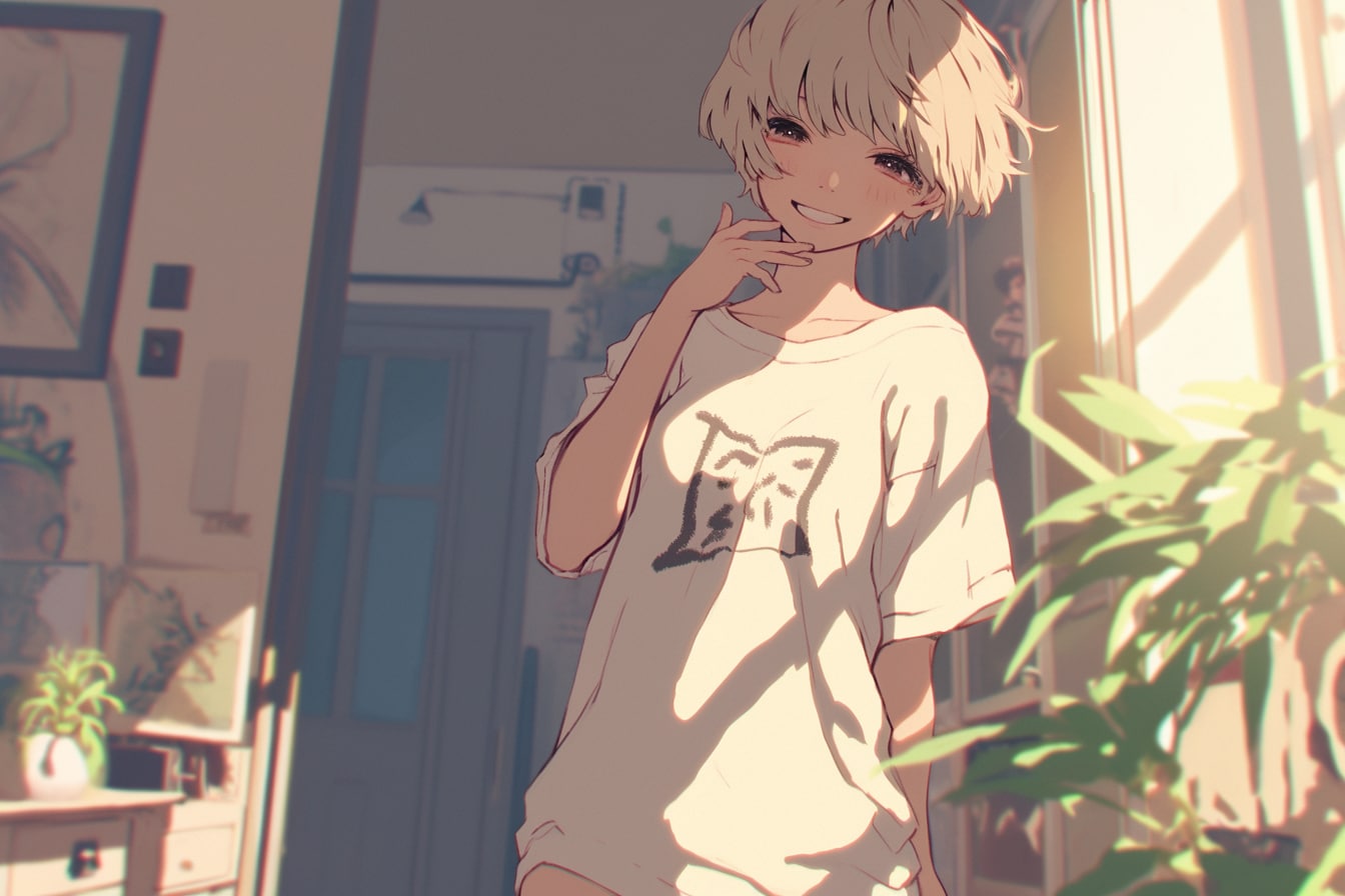 マッシュカットの子✨117