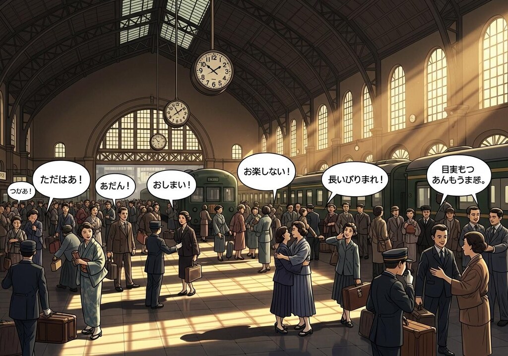 くにへ　かえるんだな　的な場所で喋らせてみた