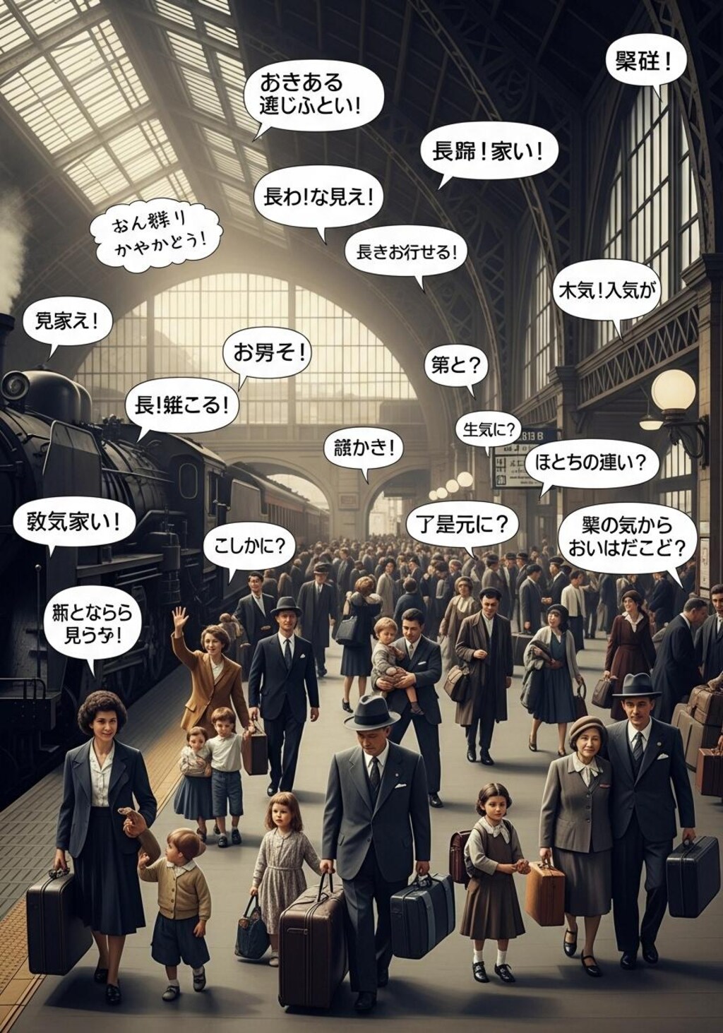 くにへ　かえるんだな　的な場所で喋らせてみた