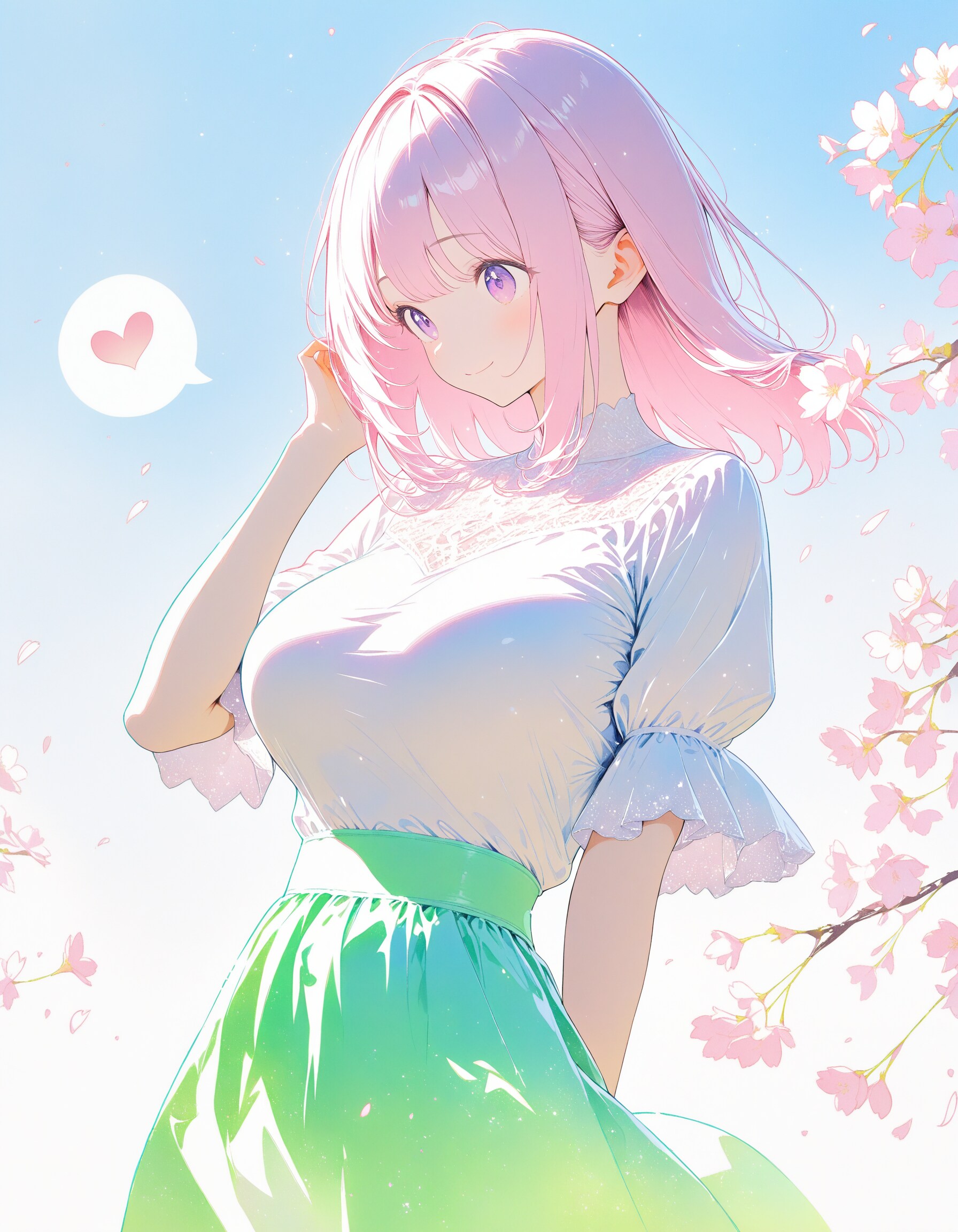 春姉さんと桜XL