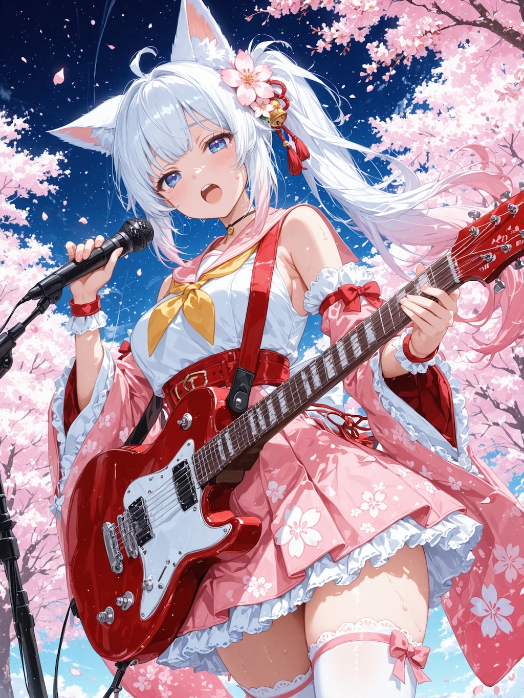 【旧曲カバー】桜吹雪とディストーション (World End Remix)　42/100