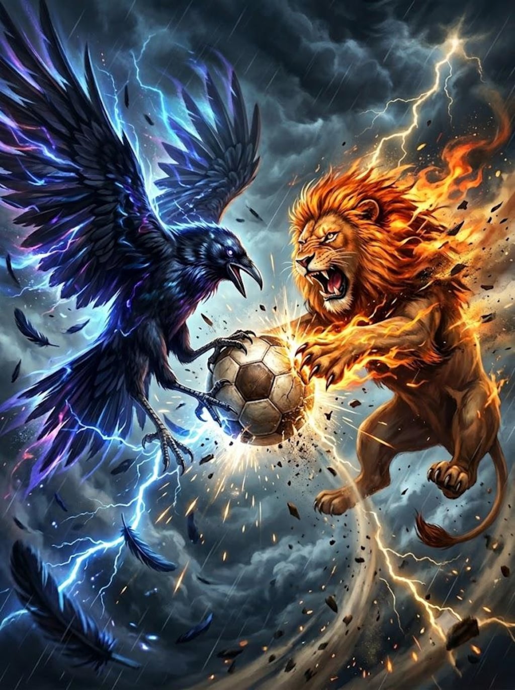 八咫烏 vs 獅子王