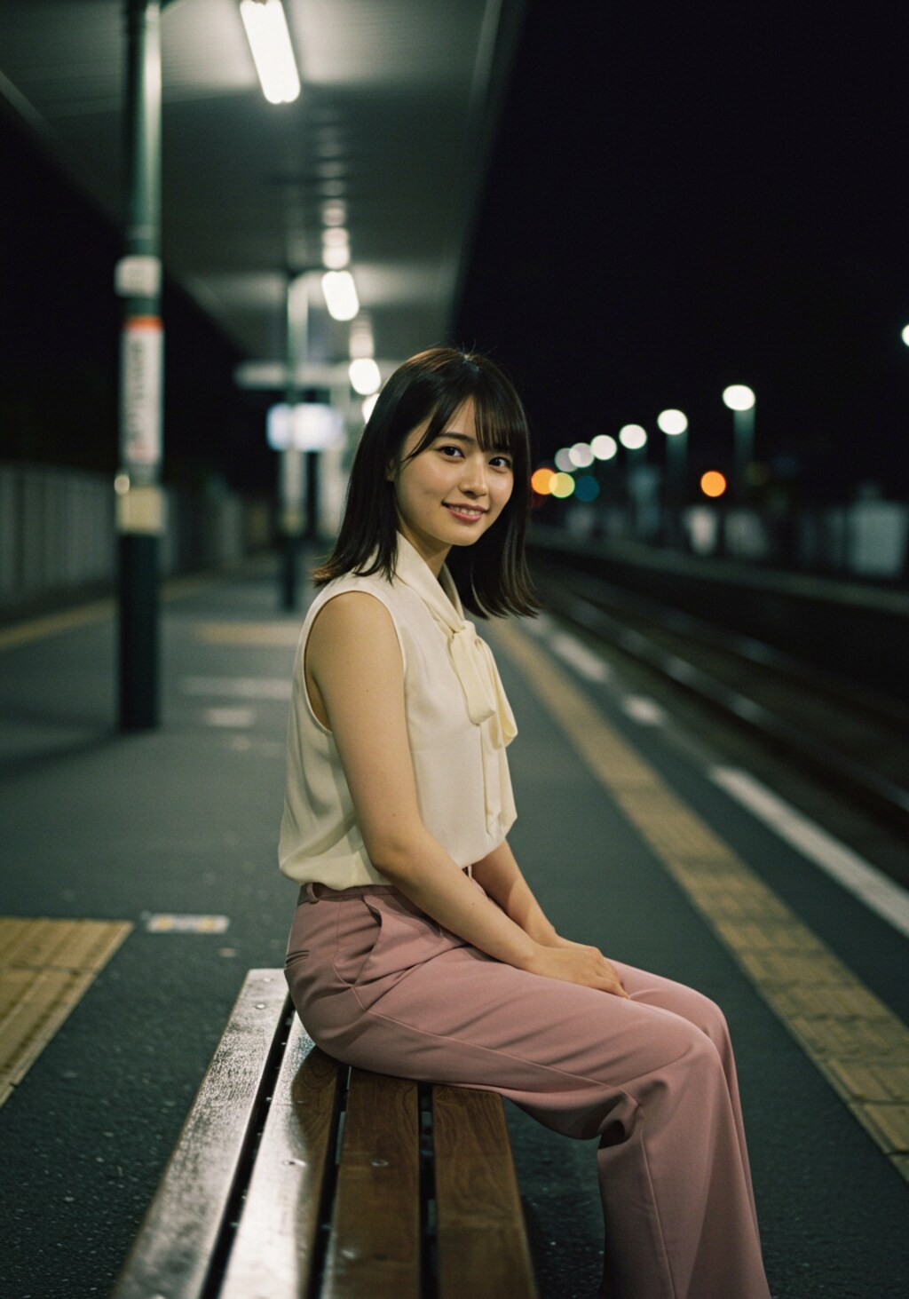 終電…行っちゃいましたね