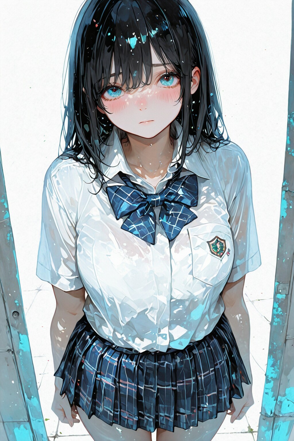 青