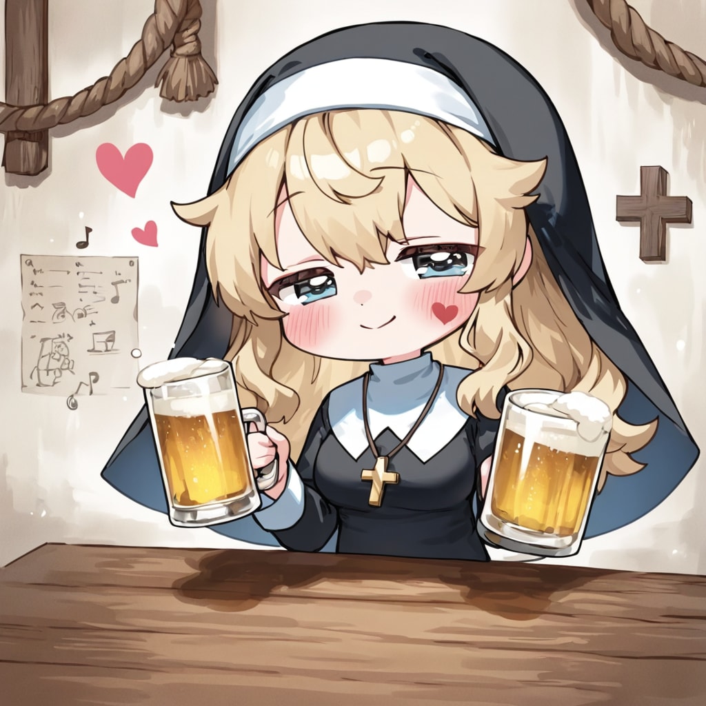水彩風ラベリアちゃん