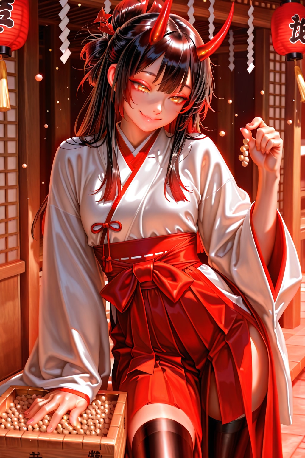 節分鬼っこ(photorealistic)