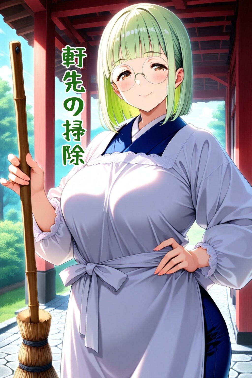 小説『軒先の掃除』【ニャンノ世界】