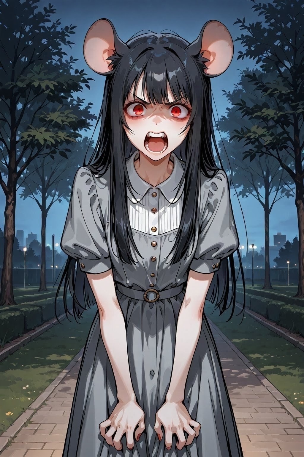 ついて来ないで！！ネズミってなに！？