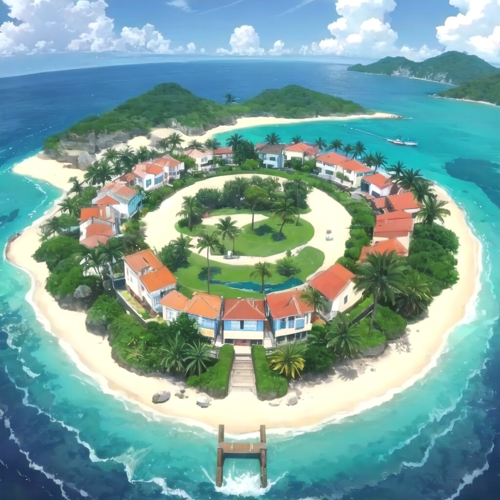 島 | の人気AIイラスト・グラビア