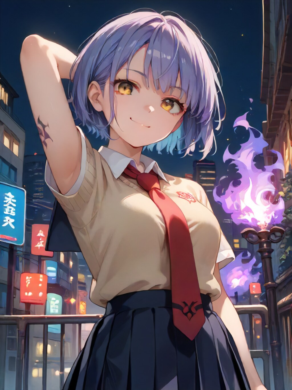 灼かれる覚悟ができたようだな