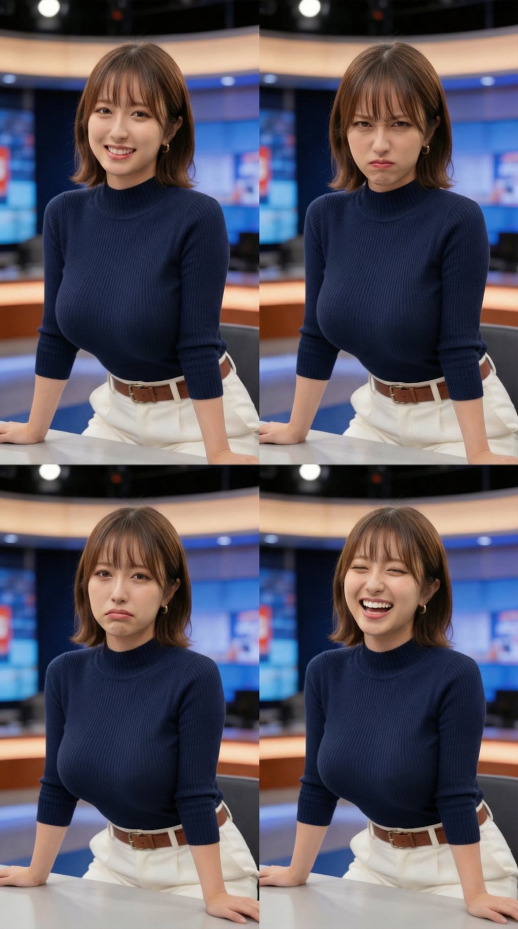 いろんな表情プロンプト