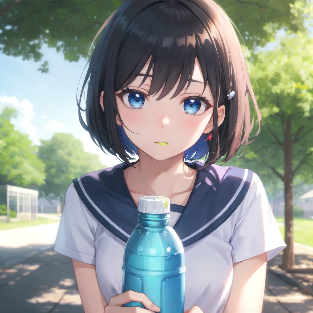 水分補給しなきゃダメだよ！