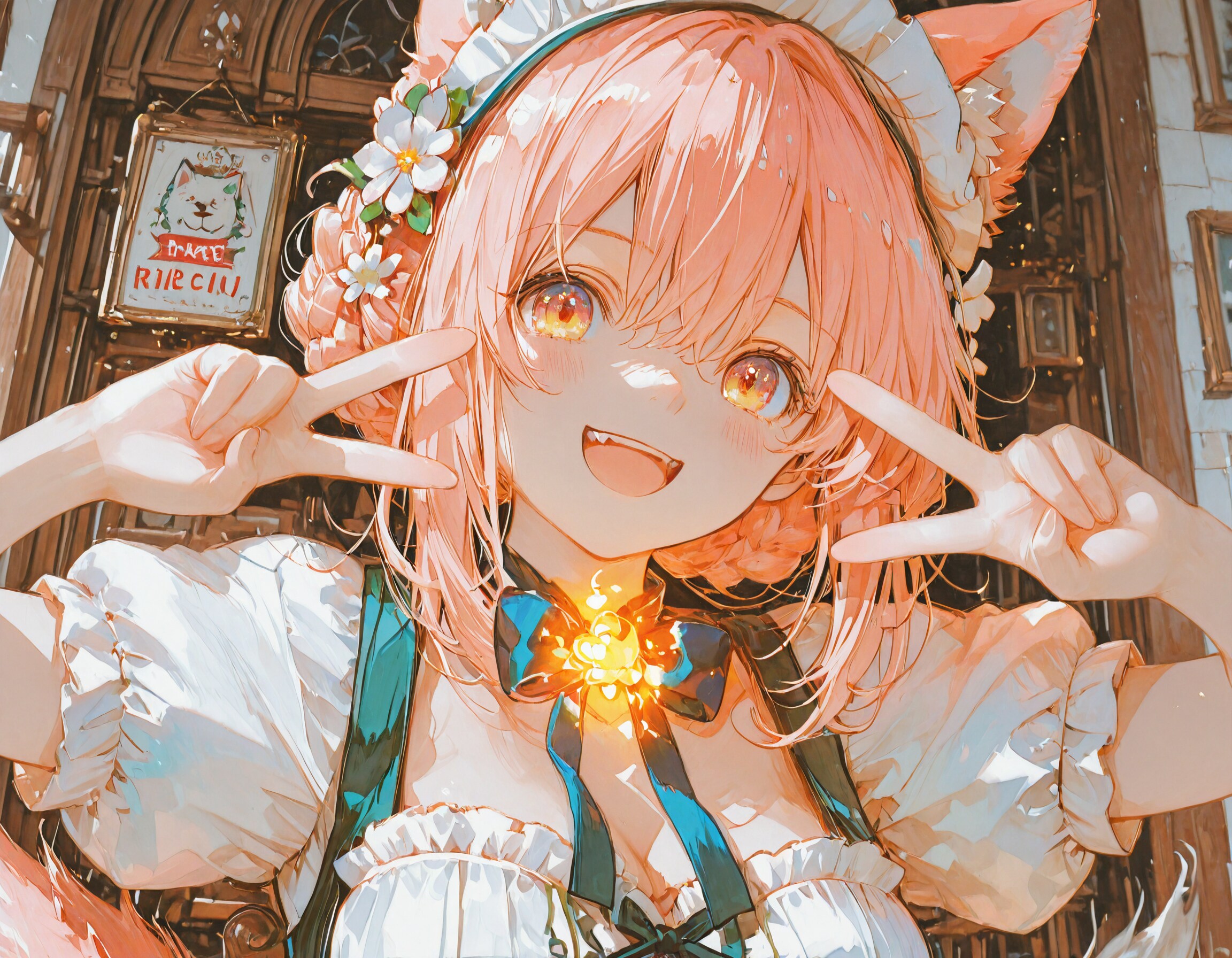 けもみみ娘 | chichi-pui（ちちぷい）AIイラスト専用の投稿＆生成サイト