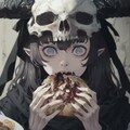 魔族少女のご飯（６枚：後半ちょいグロ） 6枚目
