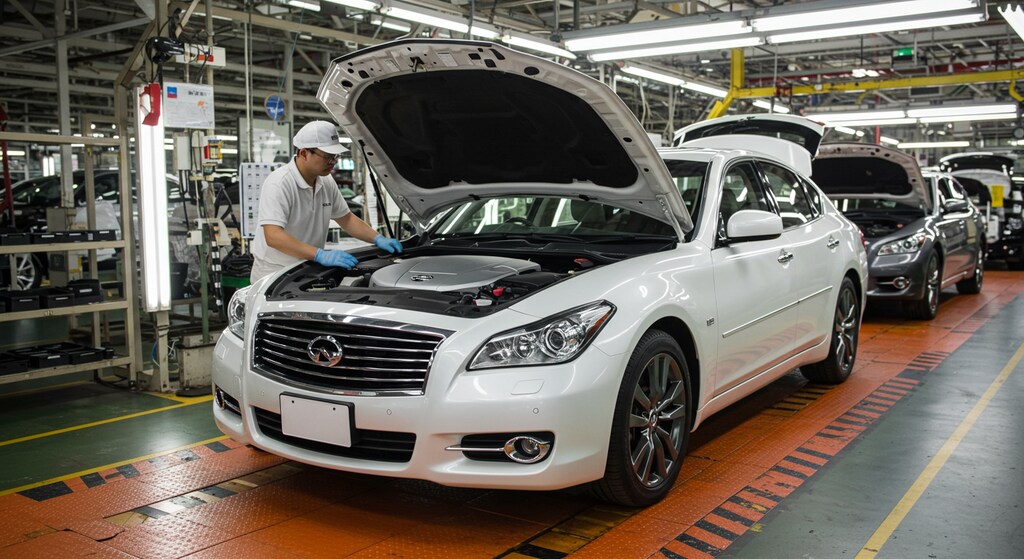 日産フーガ生産工場