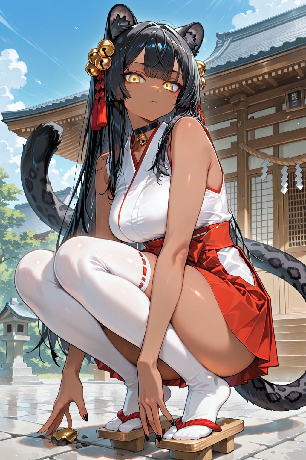 けも耳神社の暁乃ちゃん