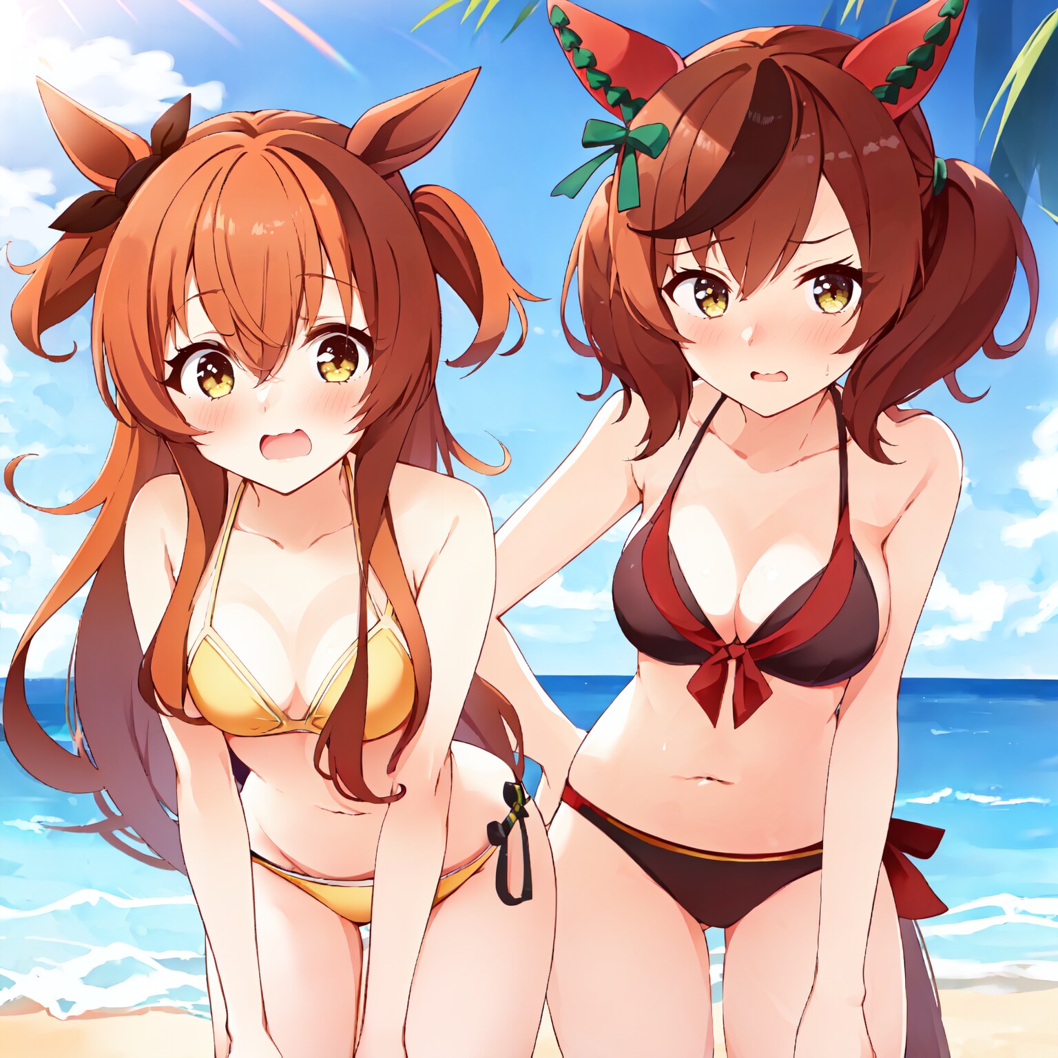 ネイチャ＆マヤノ水着
