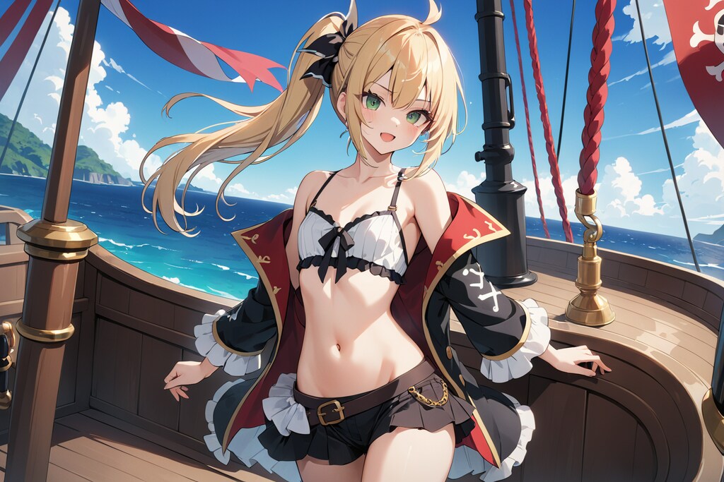 パイレーツフィオナちゃん♪