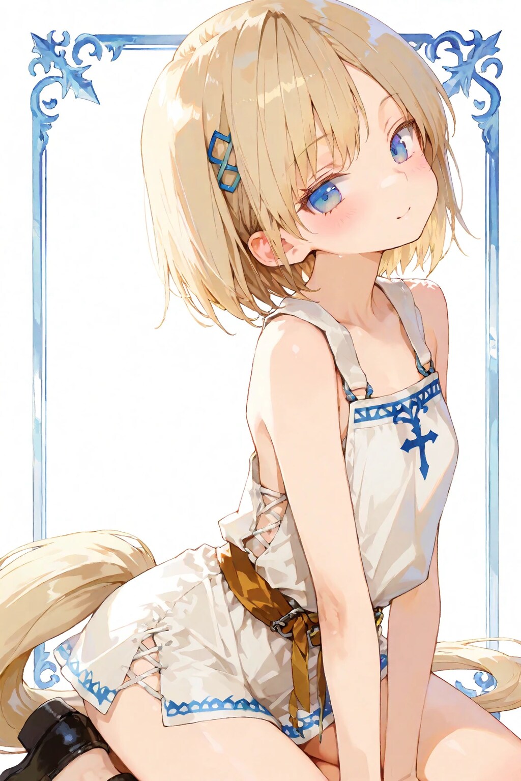 しっぽの女の子 Girl with a tail