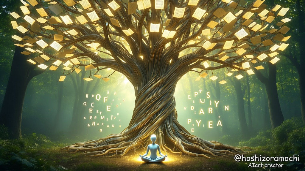 神経樹が紡ぐ言葉の森 - A forest of words woven by neural trees