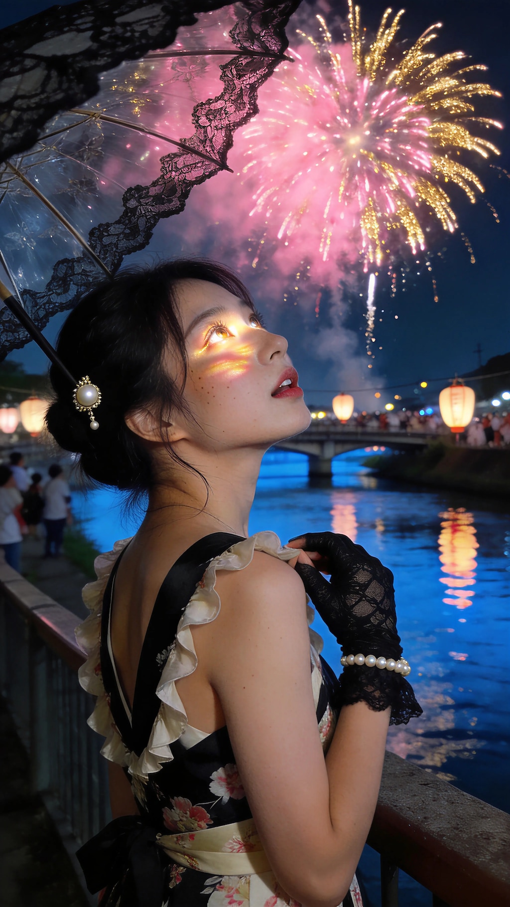 Lace Beneath the Fireworks