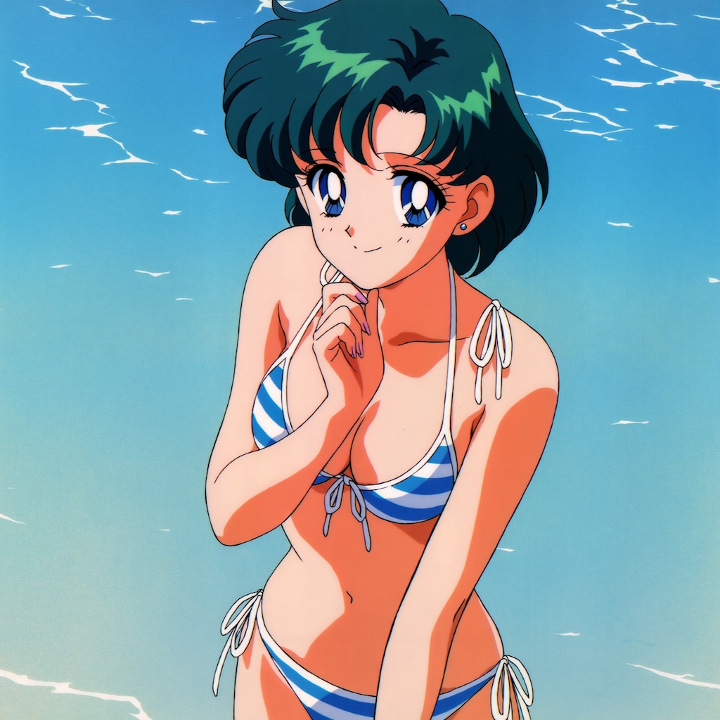 浜辺の水野亜美