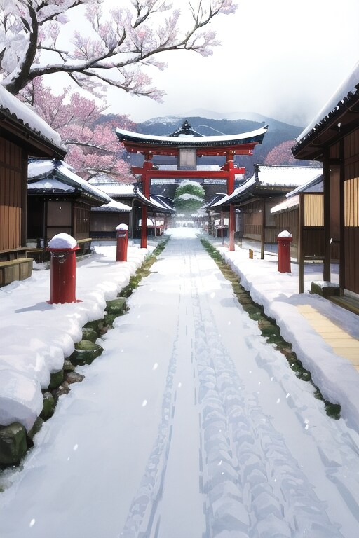 京都の雪