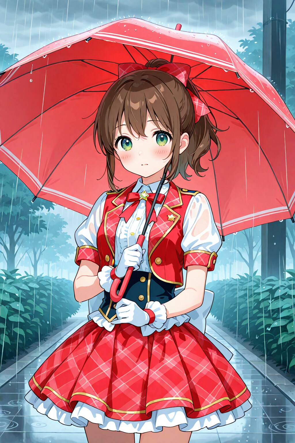 雨やむかな