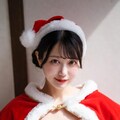 サンタコスの女の子 4枚目