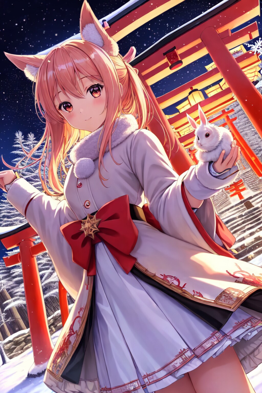 うさぎとうさぎ