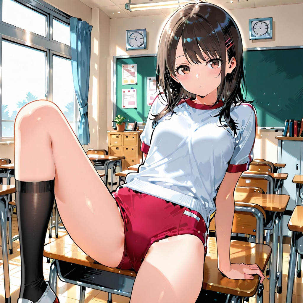 ブルマ少女（過去作再生成）