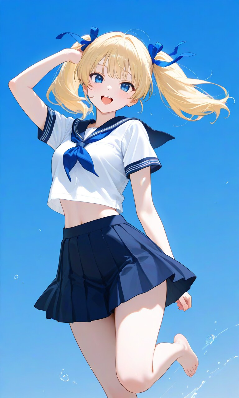 夏のツインテール | の人気AIイラスト・グラビア