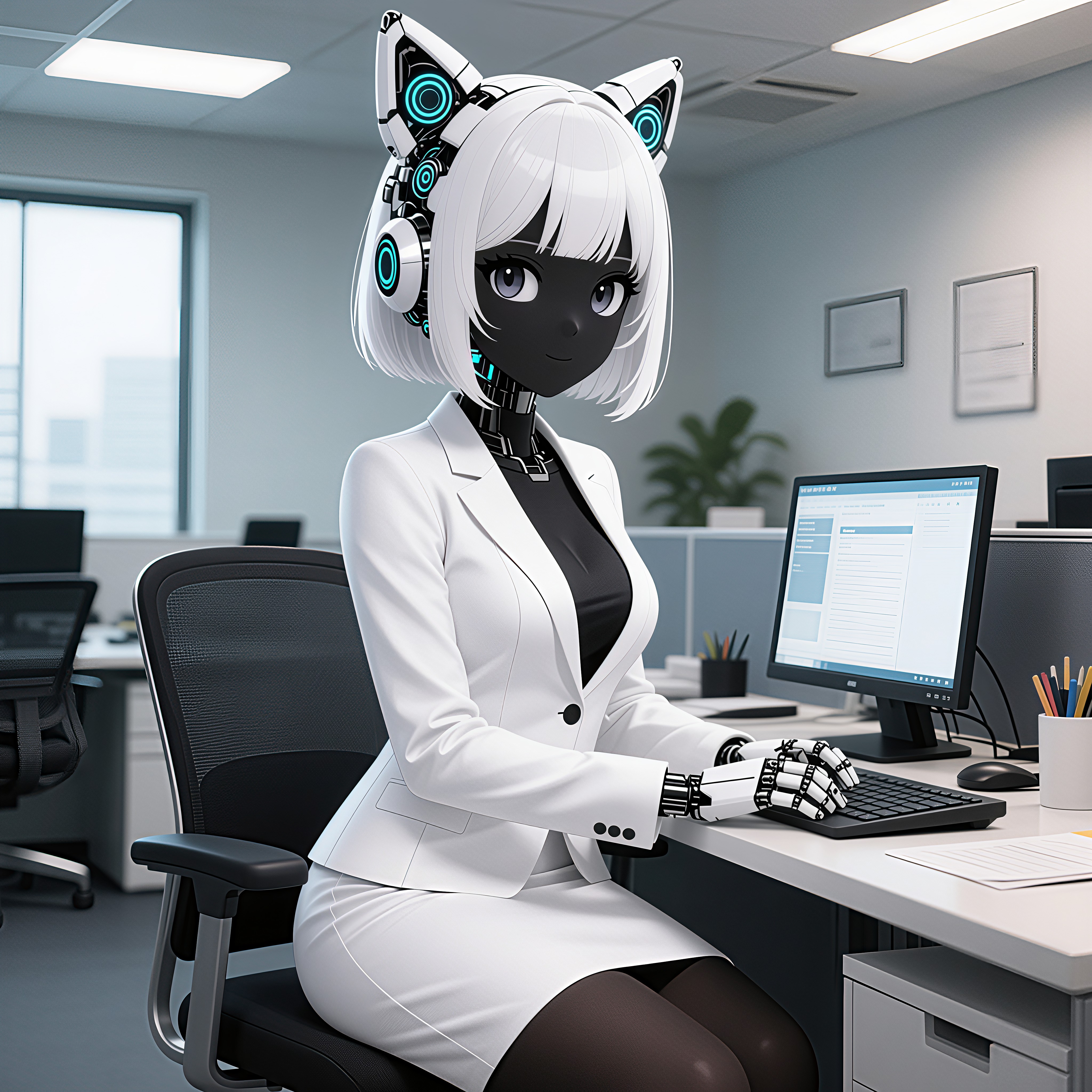 メカ娘4612号 | の人気AIイラスト・グラビア