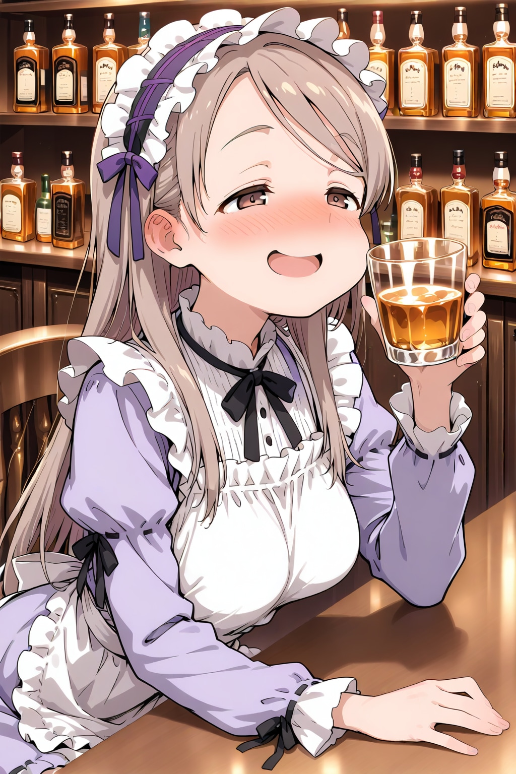 こういう時間も必要ですよね🍸️14 | の人気AIイラスト・グラビア