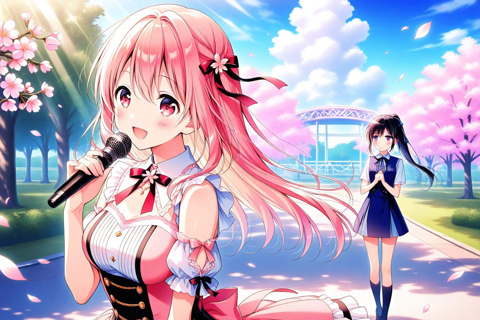 春、見守ってる | の人気AIイラスト・グラビア