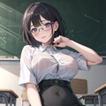 数学教師「来て」 2枚目