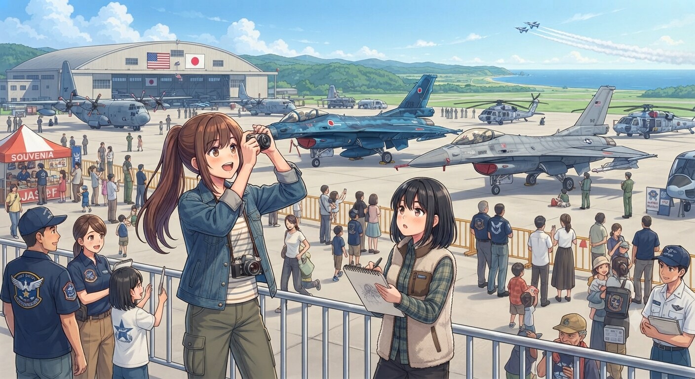 航空自衛隊三沢基地・在日米軍三沢航空基地(青森県)