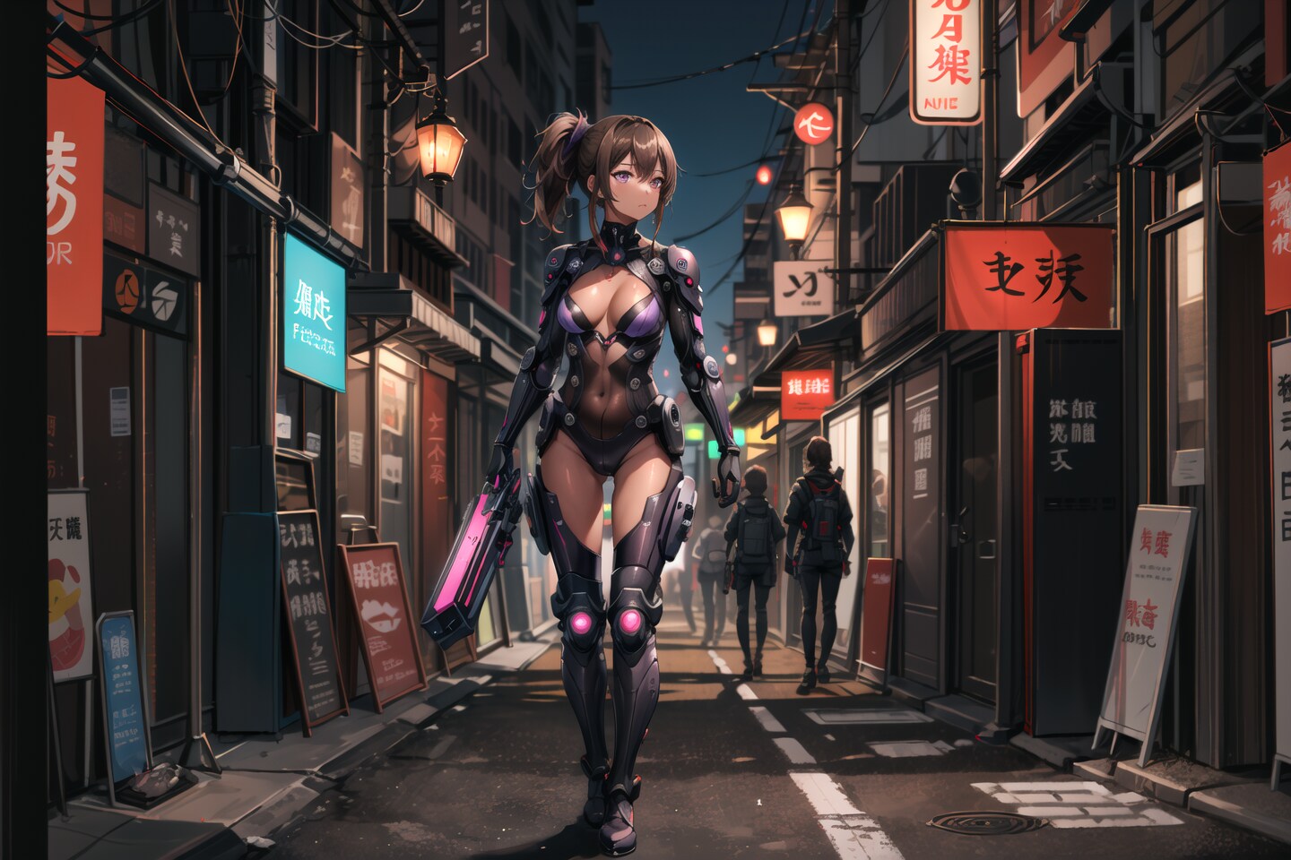 サイバーパンク・警邏中