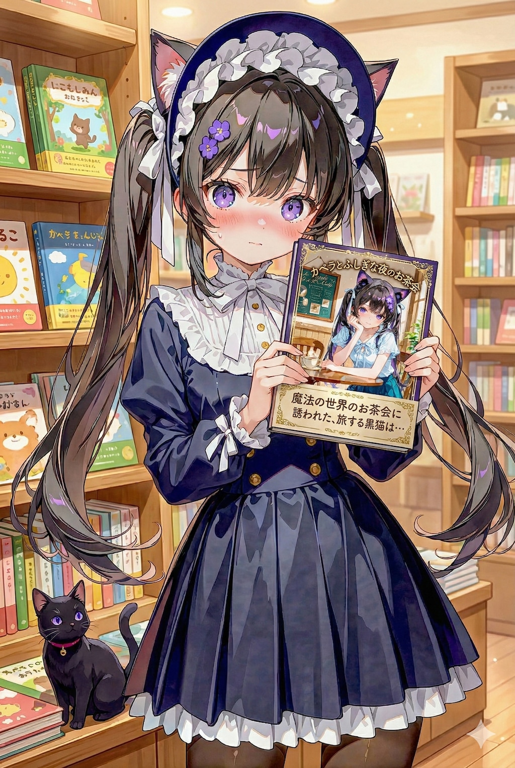 妄想書籍化『カペラとふしぎな夜のお茶会』