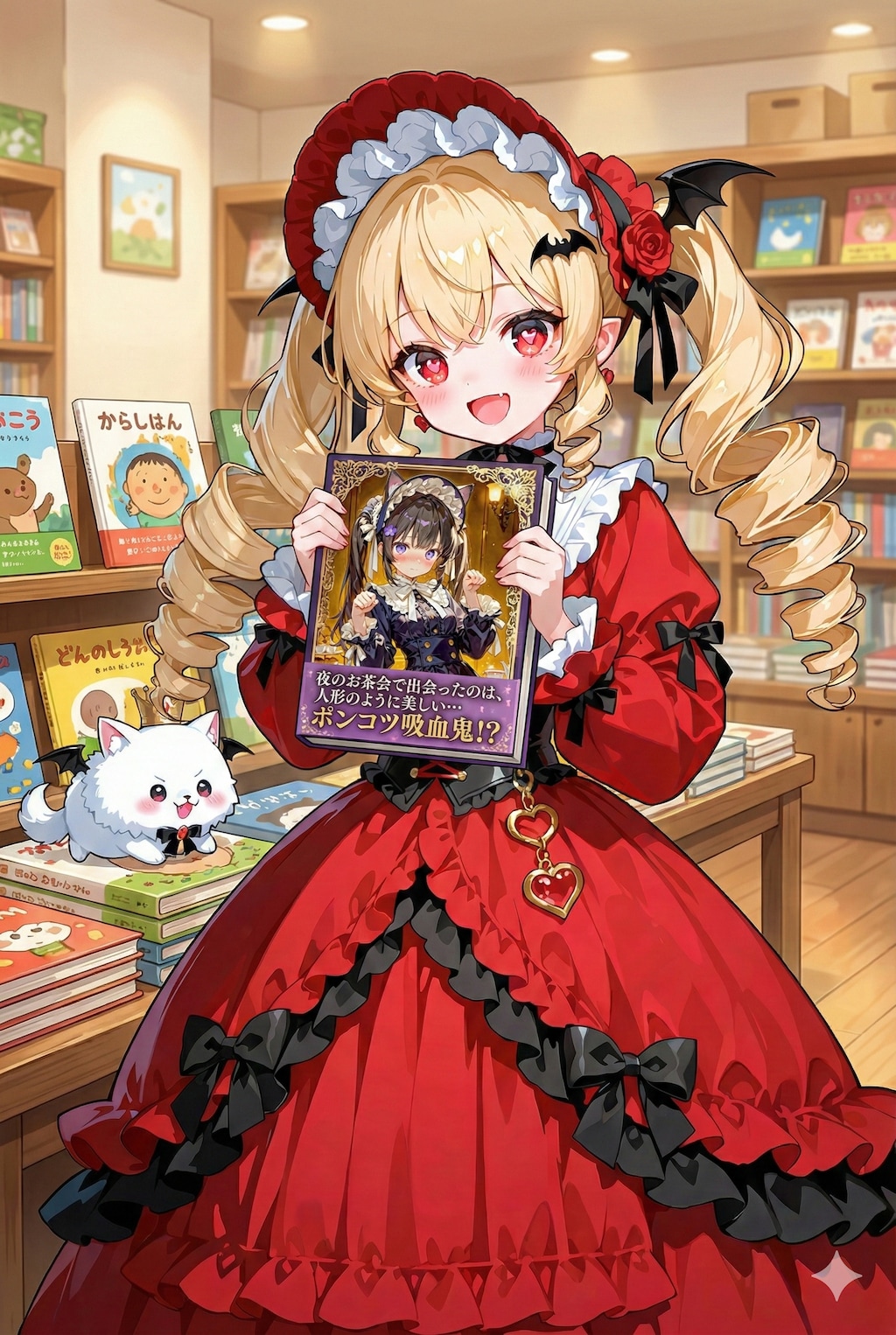 妄想書籍化『カペラとふしぎな夜のお茶会』