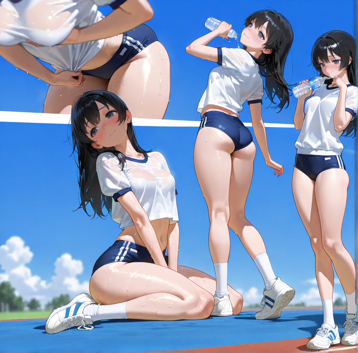 夏のミラージュ | の人気AIイラスト・グラビア