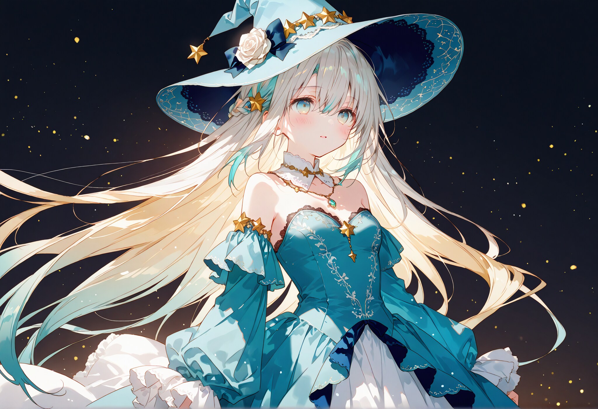 ニーヴ・エレイア（魔女服）、模索中 | の人気AIイラスト・グラビア