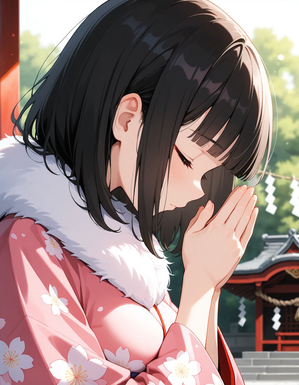 祈り(宝くじが当たっていますように)