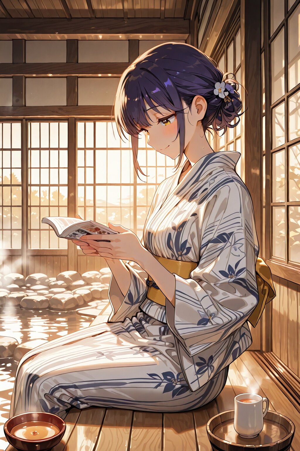 梅雨！読書で癒されるわ・た・し！