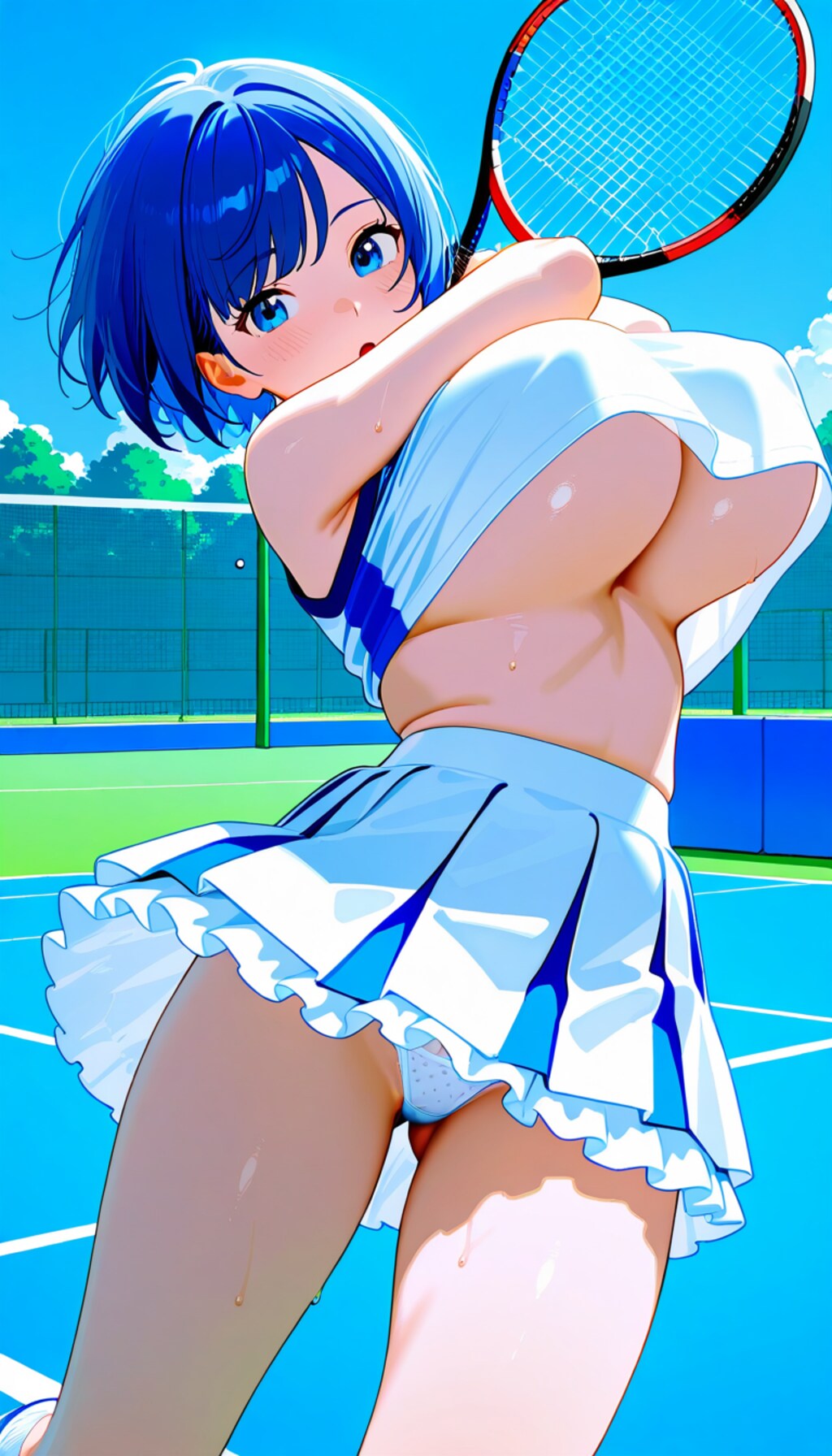 ちょいぽちゃテニスのテスト