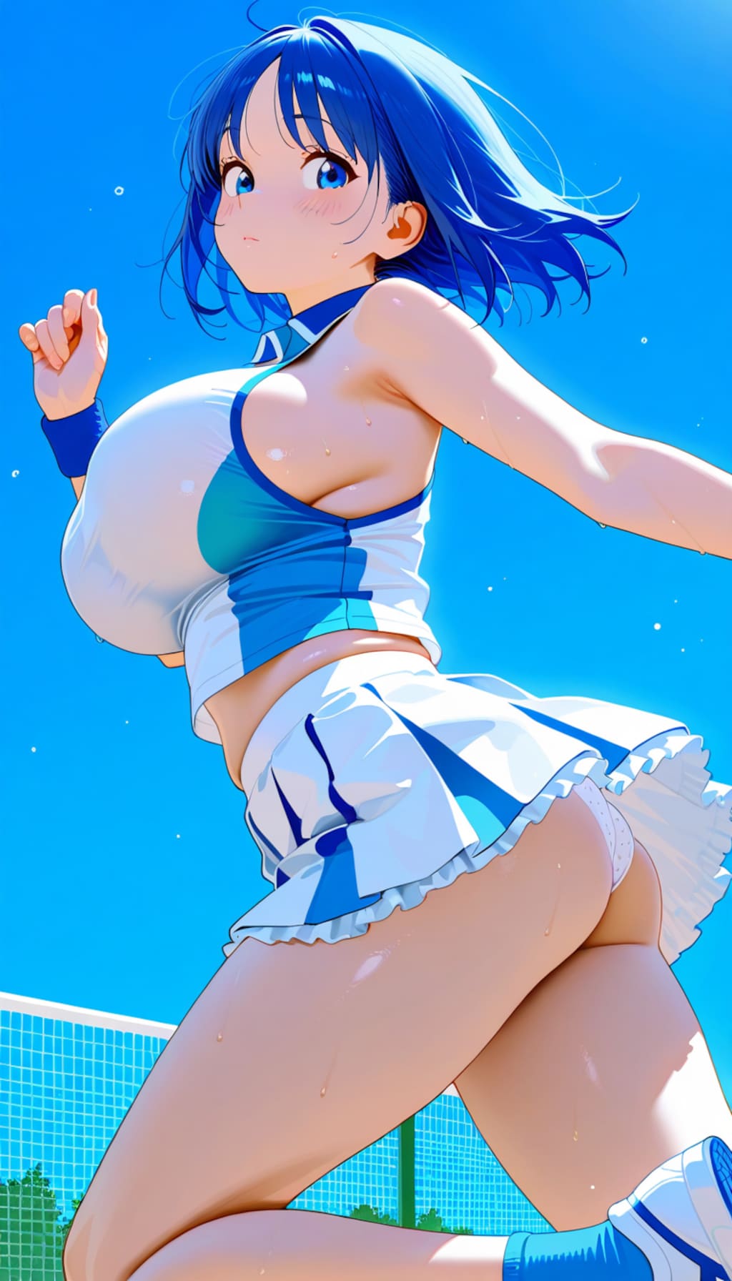 ちょいぽちゃテニスのテスト